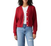 Levi's Veste en Tricot Snowflake pour Femme, Scarlet Smile, XS