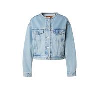 LEVI'S ® Veste mi-saison 'Collarless Shrunken '90s Trucker Jacket' bleu denim, Taille XS