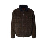 LEVI'S ® Veste mi-saison 'Relaxed Fit Sherpa Trucker Jacket' chocolat, Taille XL