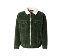 LEVI'S ® Veste mi-saison 'Relaxed Fit Sherpa Trucker Jacket' sapin, Taille M