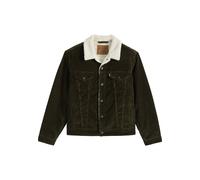 LEVI'S ® Veste mi-saison 'Type III Sherpa Trucker' olive, Taille S