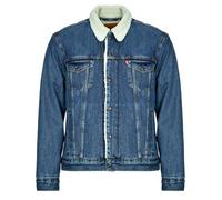 LEVI'S ® Veste mi-saison 'Type III Sherpa Trucker Jacket' bleu denim, Taille L