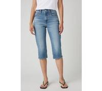 Levi's Wedgie Capri Jeans Med Indigo Taille: W26 | Pantalons droits Outlet | Femme | Cyan