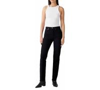 Levi's Wedgie Straight Pants Femme, Black Sprout, 27W / 28L
