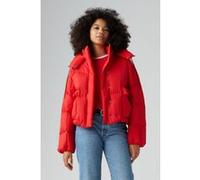 Levi's Western Bubble Shorty Puffer Coat In Red Taille: L | Vestes d'hiver Outlet | Femme | Rouge