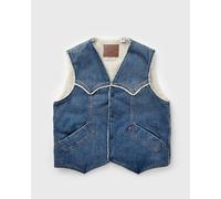 Levis WESTERN DENIM SHERP VEST men Vests blue taille: L