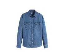 LEVI'S Western Iconic Lightweight Shirt Paper Map 2 - Bleu