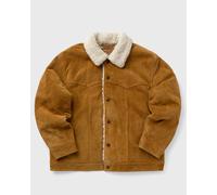 Levis WESTERN SUEDE SHERPA TRK men Denim Jackets brown taille: M