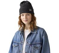 Levi's Women's Backpatch Beanie - Holiday Cable Knit - Bonnet - Femme