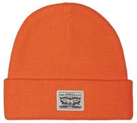 Levi's Women's Backpatch Beanie-Neon, Orange Fluo