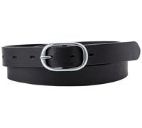 Levi's Women's Charlie Belt Ceinture, Regular Black, 100 Femme