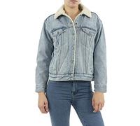 Levi´s ® Exboyfriend Sherpa Jacket Bleu M Femme