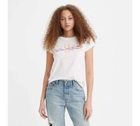 Levis Womens Graphic Authentic Tee 501 Clf B White 10 (S) Female