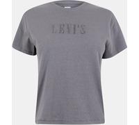 Levis Women's Graphic Classic Rhinestone Regular Fit T-Shirt Gris 8 (XS) Female