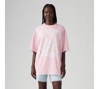 Levis Women's Graphic Short Stack Oversized T-Shirt Lilas parfumé 14 (L) Female