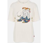 Levis Women's Levi's Oversized T-Shirt Botte de cowboy 12 (M) Female