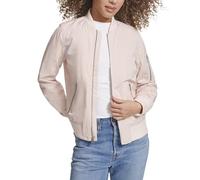 Levi's Women's Poly Bomber Jacket With Contrast Zipper Pockets Veste Femme