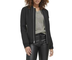 Levi's Women's Poly Bomber Jacket With Contrast Zipper Pockets Veste Femme