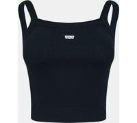 Levis Women's Ribbed Tank Vest Noir 14 (L) Female