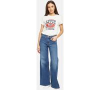 Levis Women's Shaping Wide Leg Jeans Fille astucieuse 28 L30 Female