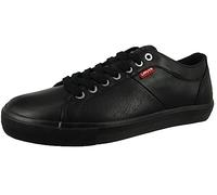 Levi's Woods, Baskets Homme, NOIR BRILLANT, 44 EU