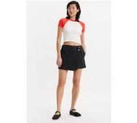 Levi's Wrap Mini Skirt Black Taille: W23 | Mini Jupes Outlet | Femme | Le Noir