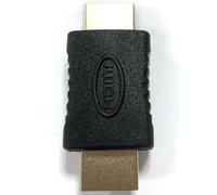 Levitantes Adaptateur HDMI - Adaptateur mâle vers Femelle Noir pour Connexion d'appareils, Compact et Facile à Utiliser, idéal pour la vidéo Haute définition. *