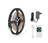 Levitantes Bande lumineuse LED basse tension, installation facile, bandes LED décoratives avec télécommande, 20 W 3000 K lumière chaude