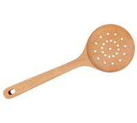 levitantes Écumoire en bois de hêtre 30 cm, idéale pour égoutter, servir et cuisiner sans rayer Surfaces antiadhésives.
