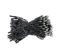 Levitantes Guirlande lumineuse solaire RVB, 3 m + 1 m x 1 m, idéale pour la décoration extérieure, étanche, installation facile et faible consommation d'énergie