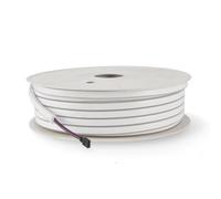 Levitantes Néon - flexible 12 V CC, 14 W/m, RVB, 50 mètres, opale, dimensions 5 000 x 6 x 12 mm, idéal pour la décoration et l'ambiance en intérieur
