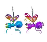 Levitantes Papillon solaire LED lumières solaires de jardin, papillon décoratif extérieur, lumières de patio