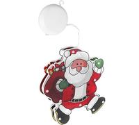 Levitantes Pendentif à Piles - Décoratif, Ventouse, Motif Père Noël, lumière Blanche Chaude, idéale pour l'intérieur, Petite et Fonctionnelle. *