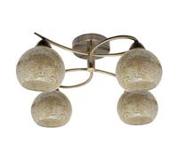 Levitantes Plafonnier Tandil 4xe14 Cuir 22x39x39