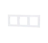 Levitantes Plaque murale en verre - Design allemand/français - Avec 3 clés - Couleur blanche élégante - Idéale pour n'importe quelle pièce - Apporte modernité et fonctionnalité à votre intérieur.
