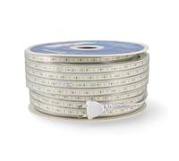 Levitantes Ruban LED - 220 V CA SMD2835, 14,4 W/m, 50 mètres, rouge, 1440 lm/m, taille 15 x 6 mm, transparent, idéal pour un éclairage décoratif