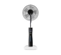 Levitantes Ventilateur sur pied 3 vitesses 75 W 5 pales nébuliseur 125 x 43 x 40 cm à distance minuterie réservoir d'eau 2 L idéal pour refroidir et humidifier les espaces.
