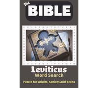 Leviticus Bible Word Search Puzzle Book: Word Searches with Easy to Read Print from the Book of Leviticus, Bible Names, Sacred Laws, and More | 6x9, ... Gifts for Vacations, Holidays, and Free Times
