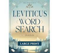 Leviticus Bible Word Search Puzzles - LARGE PRINT: Christian Puzzle Book