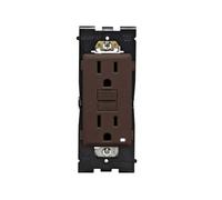 Leviton RGF15-WB Renu Prise GFCI inviolable auto-test, 15 A, écorce de noyer