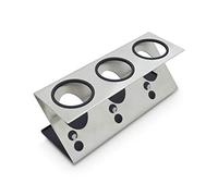 Levivo 331400000746 Porte égouttoir pour Bouteille Verre, Argent, medium