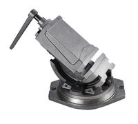 Levkitch Étau de Machine 2 Axes 125mm Étaus de Perceuse à Colonne, Professionnel Pince de Banc de Perçage à Pilier de Précision