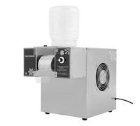 Levkitch Mini machine à glace à neige 60 kg/24 h - Machine à slushie professionnelle avec 2 entonnoirs de 5 l - 8 vitesses de rouleau réglables