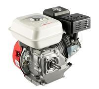 Levkitch Moteur à Essence monocylindre 7,5 CV 5,1 kW 4 temps 215 cc Diamètre du tube d'huile 20 mm Pour Appareils Agricoles Sauvegarde à Domicile, etc (Rouge)