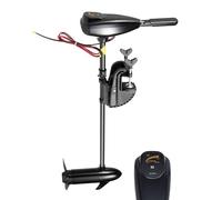 Levkitch moteur électrique 12 V, 55 kg, 1850 kg de traction, bateau pneumatique, hors-bord avec indicateur de batterie