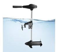 Levkitch Moteur électrique hors-bord pour bateau 12 V 58 lbs Force de poussée Moteur électrique sans permis de conduire Bateau pneumatique Moteur électrique 5 vitesses avant 3 vitesses arrière Moteur