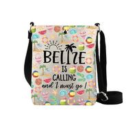 LEVLO Belllize Sac à bandoulière pour plage, vacances d'été, sac à bandoulière, Bel CB2, large