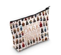 LEVLO Jon Trousse à maquillage Daenerys avec fermeture éclair « The Nnight Is Dark And Full Terrors », Night is Dark F Bag