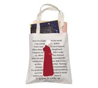 LEVLO Sac fourre-tout de voyage féministe Dystopian Fiction Pro Choice « It is Time to Wake up » - Cadeau inspiré des droits des femmes, Now I'm Awake, 35cm ( 13.78 inch ) * 38 cm ( 14.96 inch)