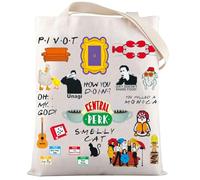 LEVLO Sac fourre-tout pour amis de l'émission télévisée Rachel & Monica Cadeau Central Park Friend Sac à bandoulière Phoebe & Joey Friend TV Show Merch, Sac fourre-tout Central Park, Medium